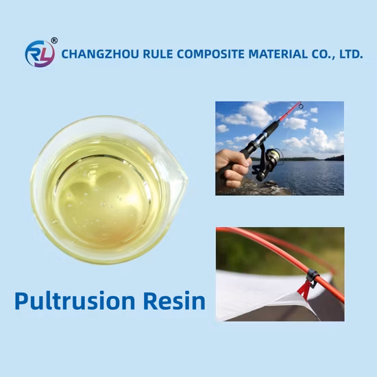 낚시대, 텐트폴, 그릴 인발용 강성이 우수한 불포화 폴리에스테르 수지