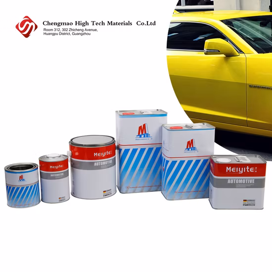 자동차 자동차 아크릴 페인트 금속 색상 광택 수지 자동 페인팅 브랜드 1K 2K 베이스 코트 자동차 수리 자동차 페인트 혼합 시스템